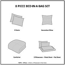 Madison Park Essentials Sofia Reversible Twin Bedding Set