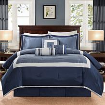 Madison Park Genevieve 7-Piece Comforter Set - King