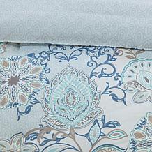 Madison Park Isla 8-Piece Reversible Comforter Set, Blue - Queen
