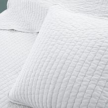 Madison Park Keaton Coverlet & Shams - King/White