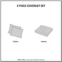 Madison Park Keaton Reversible Coverlet Set - Twin/Twin XL