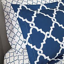 Madison Park Merritt 9pc Bedding Set - Cal King/Navy