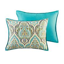 Madison Park Nisha Teal Comforter Set - King/Cal King