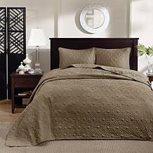 Madison Park Quebec Fitted Bedspread Set - King