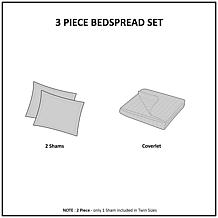 Madison Park Quebec Fitted Bedspread Set - Queen