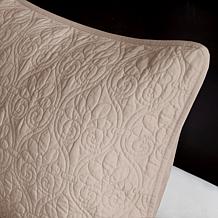 Madison Park Quebec Full/Queen Coverlet Mini Set-Khaki