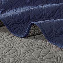 Madison Park Quebec Reversible Coverlet Set - King/Cal King