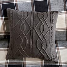 Madison Park Signature Cotton Jacquard Comforter Set, Brown - Queen