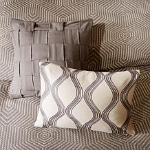 Madison Park Signature Shades of Gray Comforter Set Gray King
