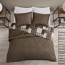 Madison Park Timber Reversible Printed Coverlet Set - King/Cal King