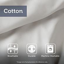Madison Park Viola 3pc Cotton Chenille Damask Duvet Cover Set - F/Q