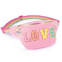 Make It Real 9-pc. Fashion Bum Bag with Patches