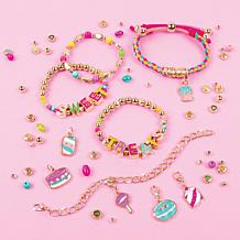 Make It Real: Sweet Treats DIY Bracelet Kit - Create 7 Charm Bracelets