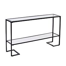 Malston Narrow Metal Console - Black