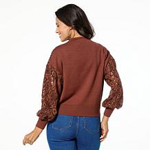 Mark & James by Badgley Mischka Izzie Sequin Knit Sweater