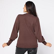 Mark & James by Badgley Mischka Odette Sequin-Front Sweater