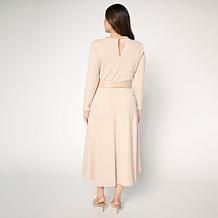 Mark & James by Badgley Mischka Odilia Crew Neck Combo Dress