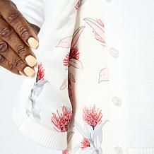 Mark & James by Badgley Mischka Ruffle Neck Cardigan