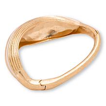 Marla Wynne Wave Design Hinged Bracelet