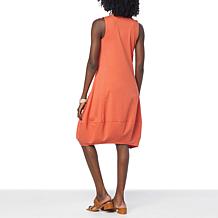 MarlaWynne Sleeveless Lantern Hem Balloon Dress