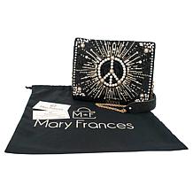 Mary Frances Hand-Beaded Crossbody Handbag