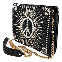 Mary Frances Hand-Beaded Crossbody Handbag