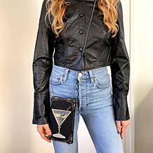 Mary Frances Hand-Beaded Crossbody Phone Bag