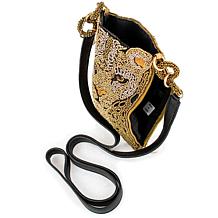 Mary Frances Hand-Beaded Crossbody Phone Bag