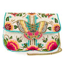 Mary Frances Handbag Hand-Beaded Crossbody/Clutch