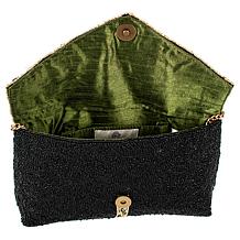 Mary Frances Olive You Beaded Crossbody