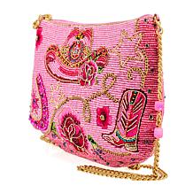 Mary Frances Rodeo Drive Hand-Beaded Crossbody Handbag