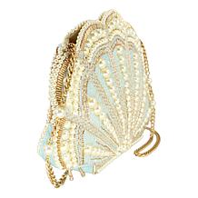 Mary Frances Seaside Hand-Beaded Crossbody Handbag