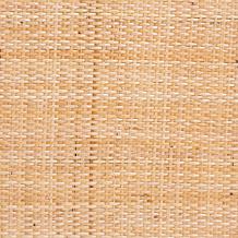 Maryland Dining Chair with Acacia Wood & Rattan, 18.5"W x 34.6"H