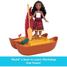 Mattel Disney Moana 2 Moana & Loto's Workshop Playset