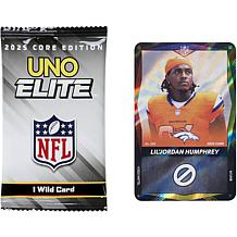 Mattel Games Uno Elite NFL 2025 Core Edition, Booster Box