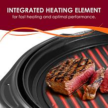 Maxi-Matic Elite Gourmet 11" Electric Indoor Grill w/ Tempered Lid