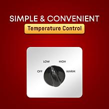 Maxi-Matic Elite Gourmet 1.5 Qt. Mini Slow Cooker in Stainless Steel