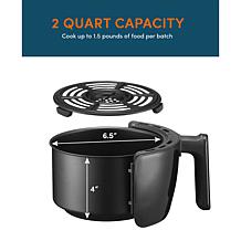 Maxi-Matic Elite Gourmet 2.1-Qt Compact Digital Air Fryer - Black