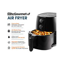Maxi-Matic Elite Gourmet 4-Qt Air Fryer - Black