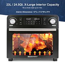 Maxi-Matic Elite Gourmet Programmable 23L Air Fryer/Rotisserie Oven