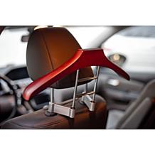 Maxsa Innovations Car Butler Wood Hanger Brown