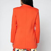 Megan Renee Cotton Twill Blazer