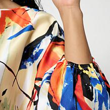 Megan Renee Hammered Satin Top