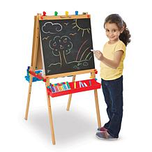 Melissa & Doug Deluxe Wooden Standing Art Easel