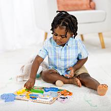 Melissa & Doug Extra-Thick Wooden Safari Puzzle with 8 Chunky Pieces