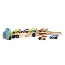 Melissa & Doug Mega Race Car Carrier