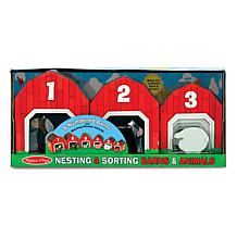 Melissa & Doug Nesting and Sorting Barns and Animals