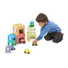 Melissa & Doug Nesting and Sorting Garages & Cars