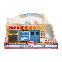 Melissa & Doug Service Station Parking Garage Set