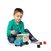 Melissa & Doug Shape-Sorting Dump Truck Set